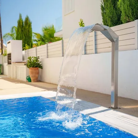 Villa Geo Panoramic Konnos - Pool, Game Room, Gym *
