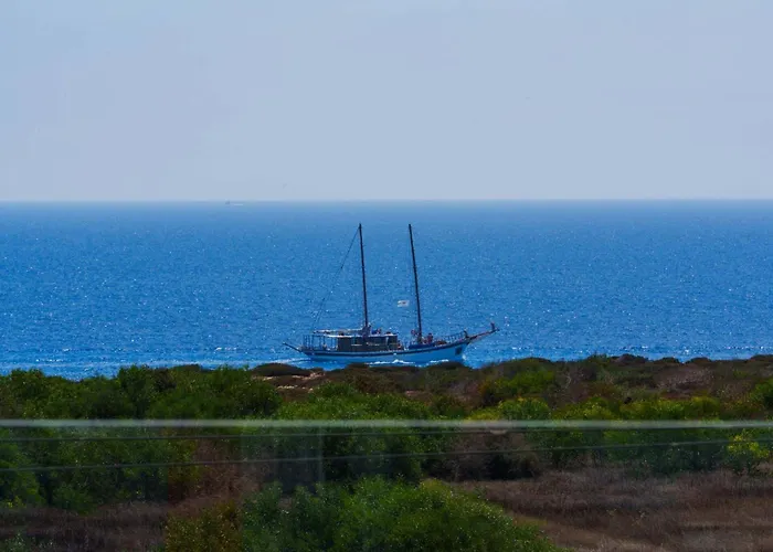 Geo Panoramic Konnos - Pool, Game Room, Gym 빌라 *